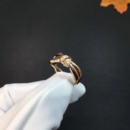 [Renovia Jewelry]LIENS RING PINK GOLD DIAMOND