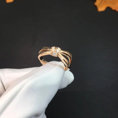[Renovia Jewelry]LIENS RING PINK GOLD DIAMOND
