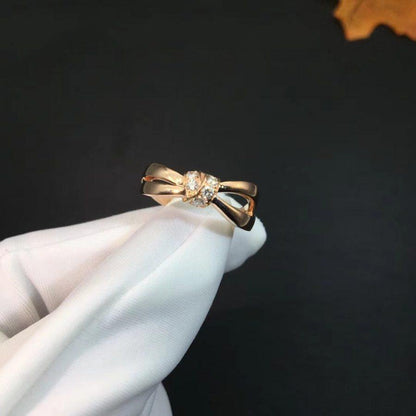 [Renovia Jewelry]LIENS RING PINK GOLD DIAMOND