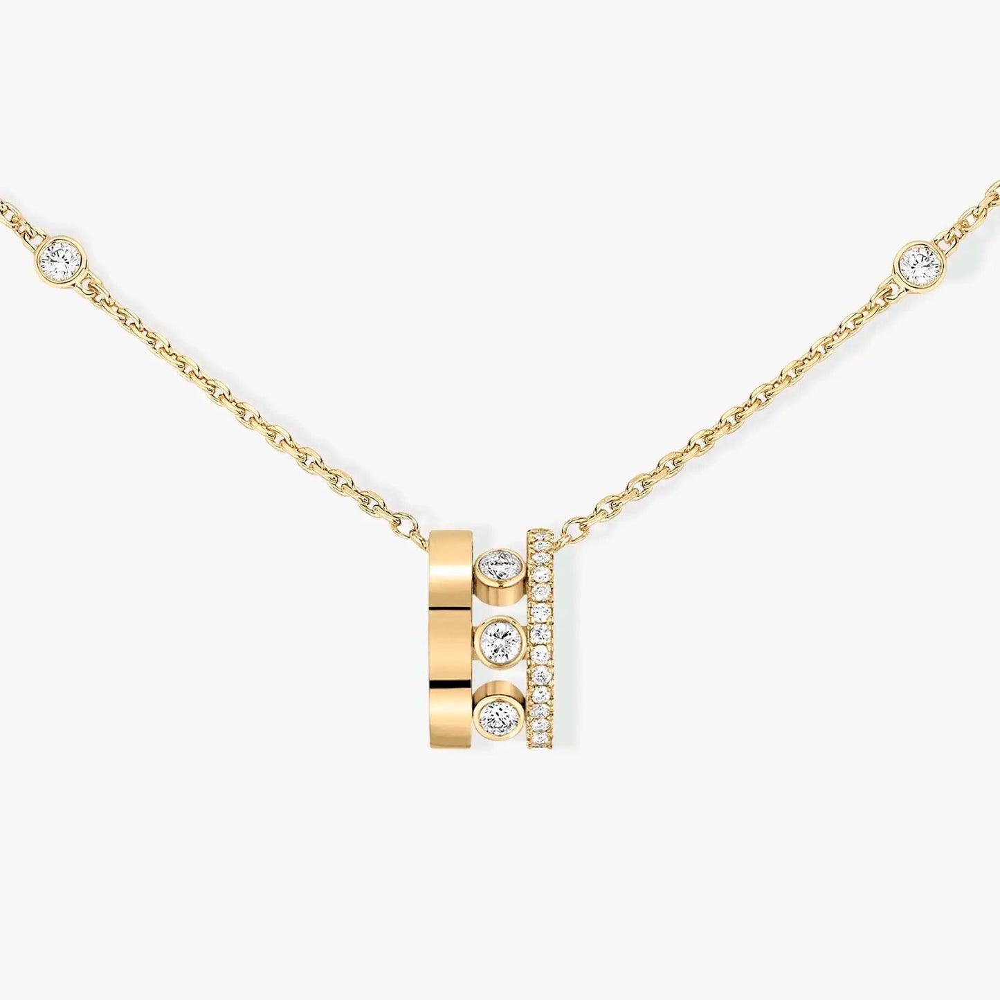 [Renovia Jewelry]CHAIN MOVE ROMANE PEDAND NECKLACE