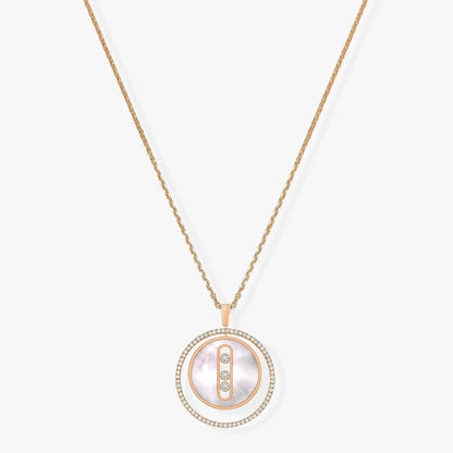 [Renovia Jewelry]LUCKY MOVE MM NACRE BLANCHE DIAMOND NECKLACE