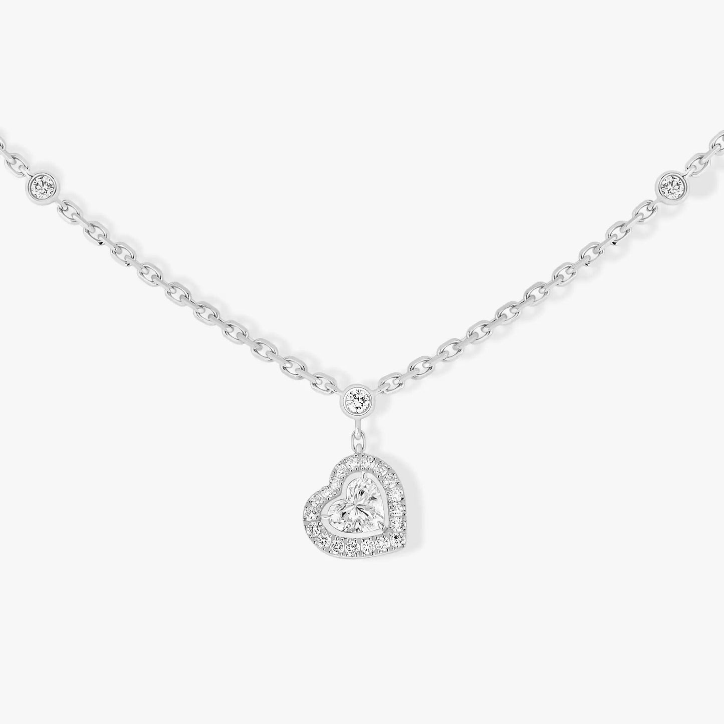 [Renovia Jewelry]JOY HEART DIAMOND NECKLACE