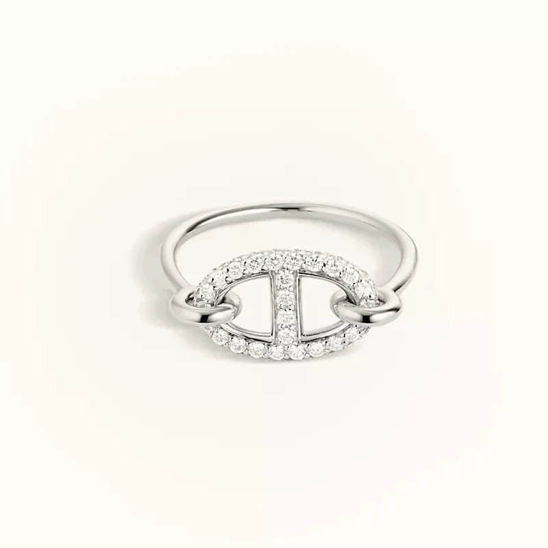[Renovia Jewelry]RONDE SMALL SILVER DIAMOND RING