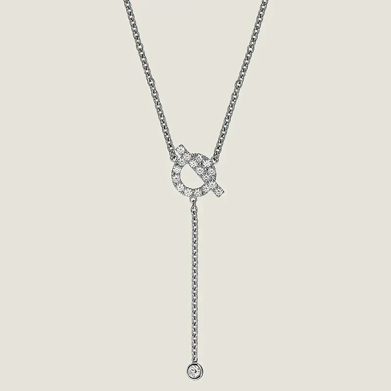 [Renovia Jewelry]FINESSE SILVER DIAMOND NECKLACE