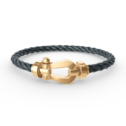 [Renovia Jewelry]FORCE LARGE HORSESHOE NO DIAMOND BRACELET GOLD