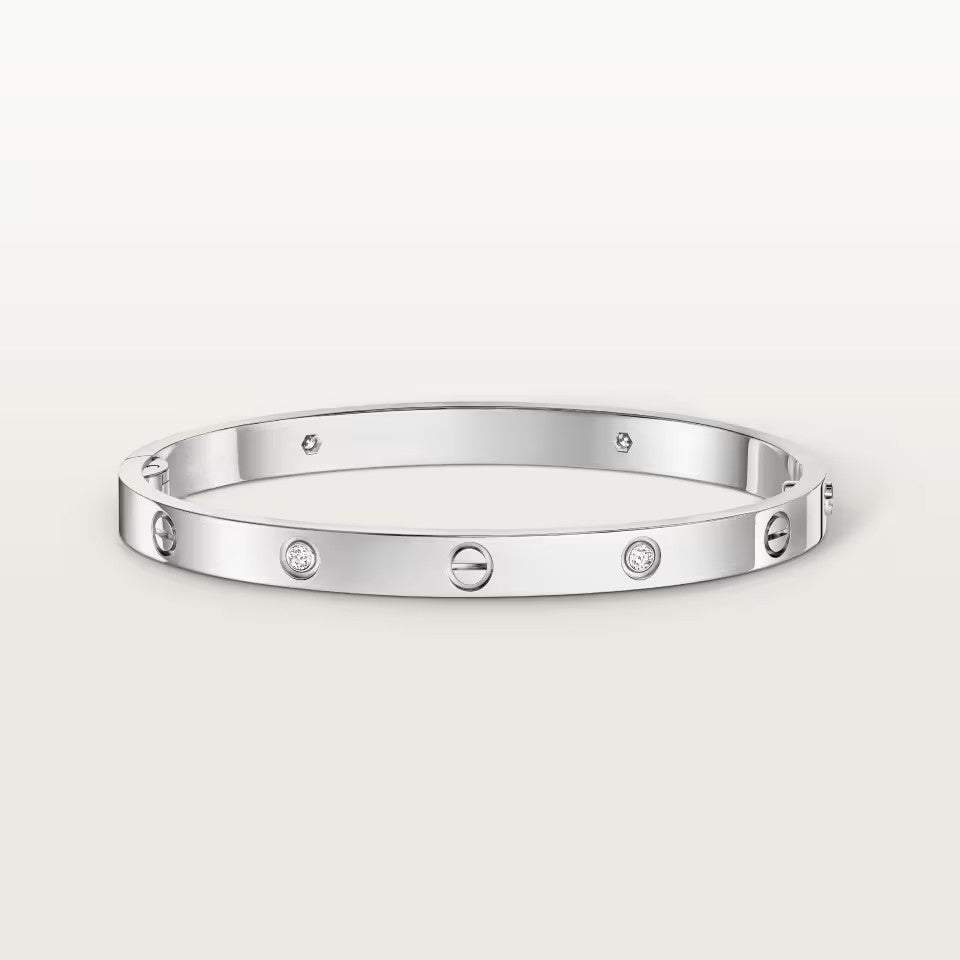 [Renovia Jewelry]LOVE BRACELET 4.8MM 4 DIAMONDS
