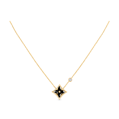 [Renovia Jewelry]STAR BLACK MOP NECKLACE