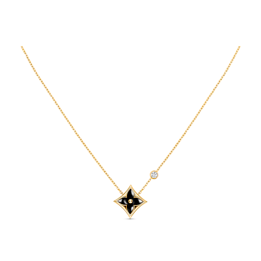 [Renovia Jewelry]STAR BLACK MOP NECKLACE