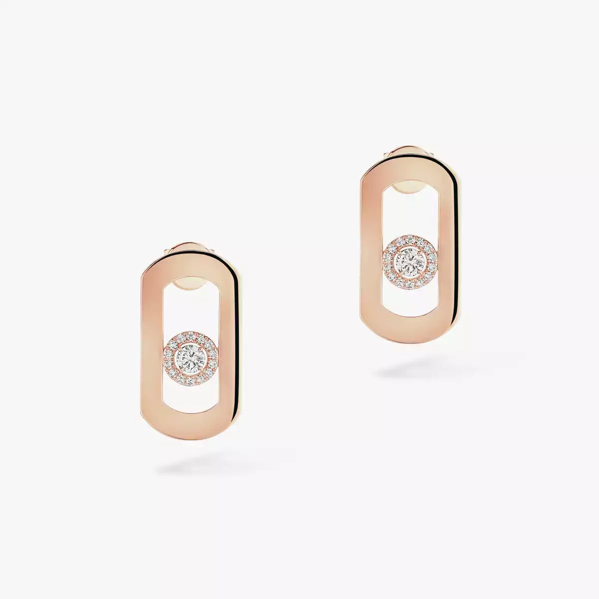 [Renovia Jewelry]So Move Diamond Earrings in Yellow Gold