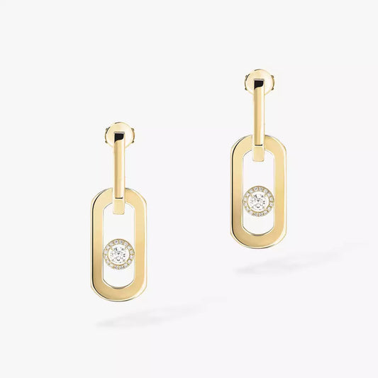 [Renovia Jewelry] So Move XL Diamond Hoop Earring