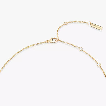 [Renovia Jewelry]Lucky Eye Diamond Necklace in  Gold and Turquoise