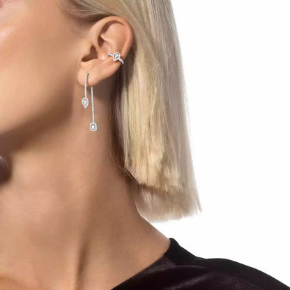[Renovia Jewelry]Diamond Drop Earrings My Twin