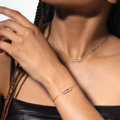 [Renovia Jewelry]Pavé Baby Move Diamond Bracelet