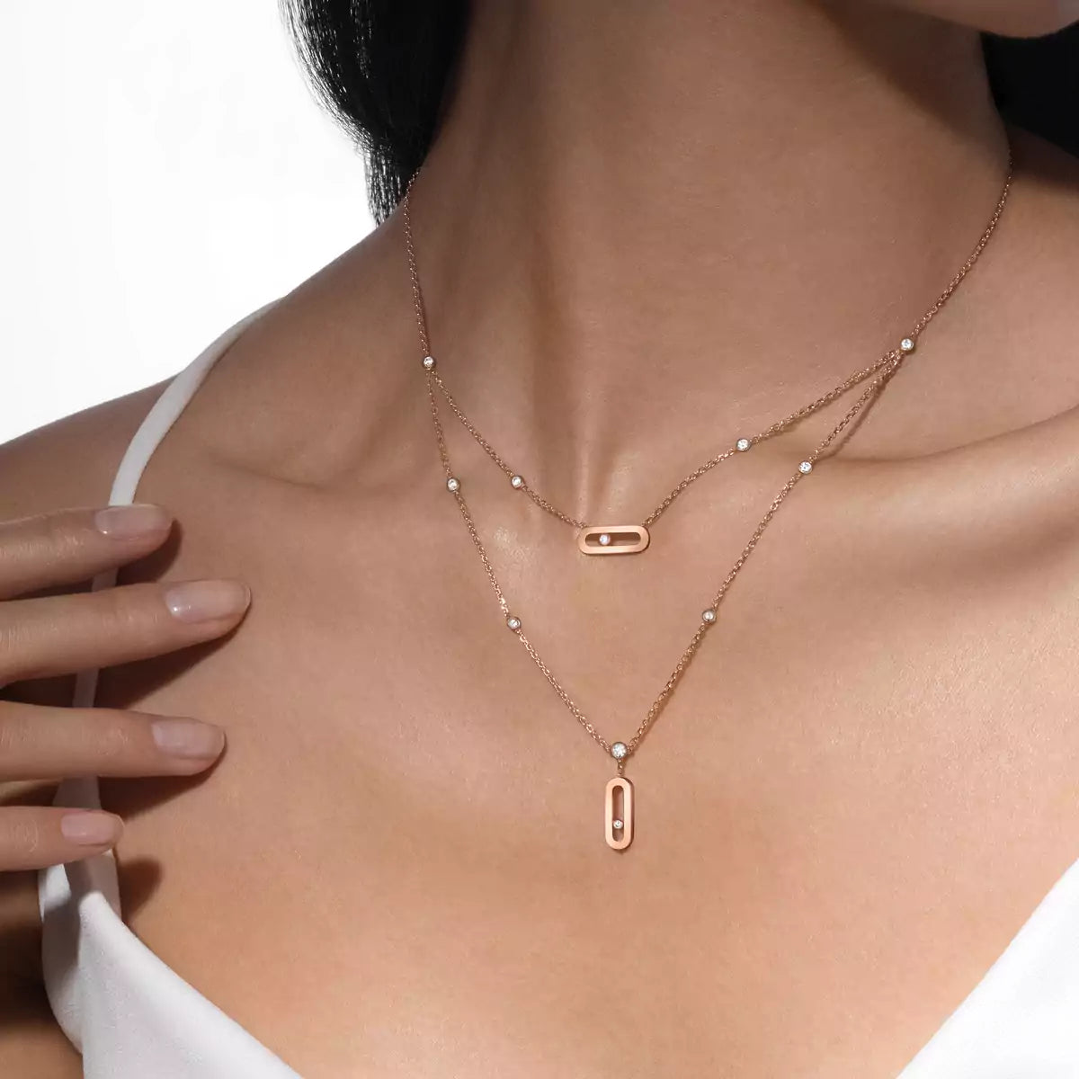 [Renovia Jewelry] Move Uno Diamond Necklace
