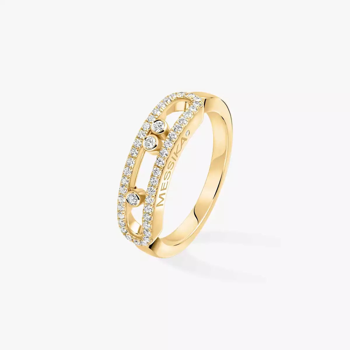 [Renovia Jewelry] Baby Move Gold Diamond Pave_ Ring