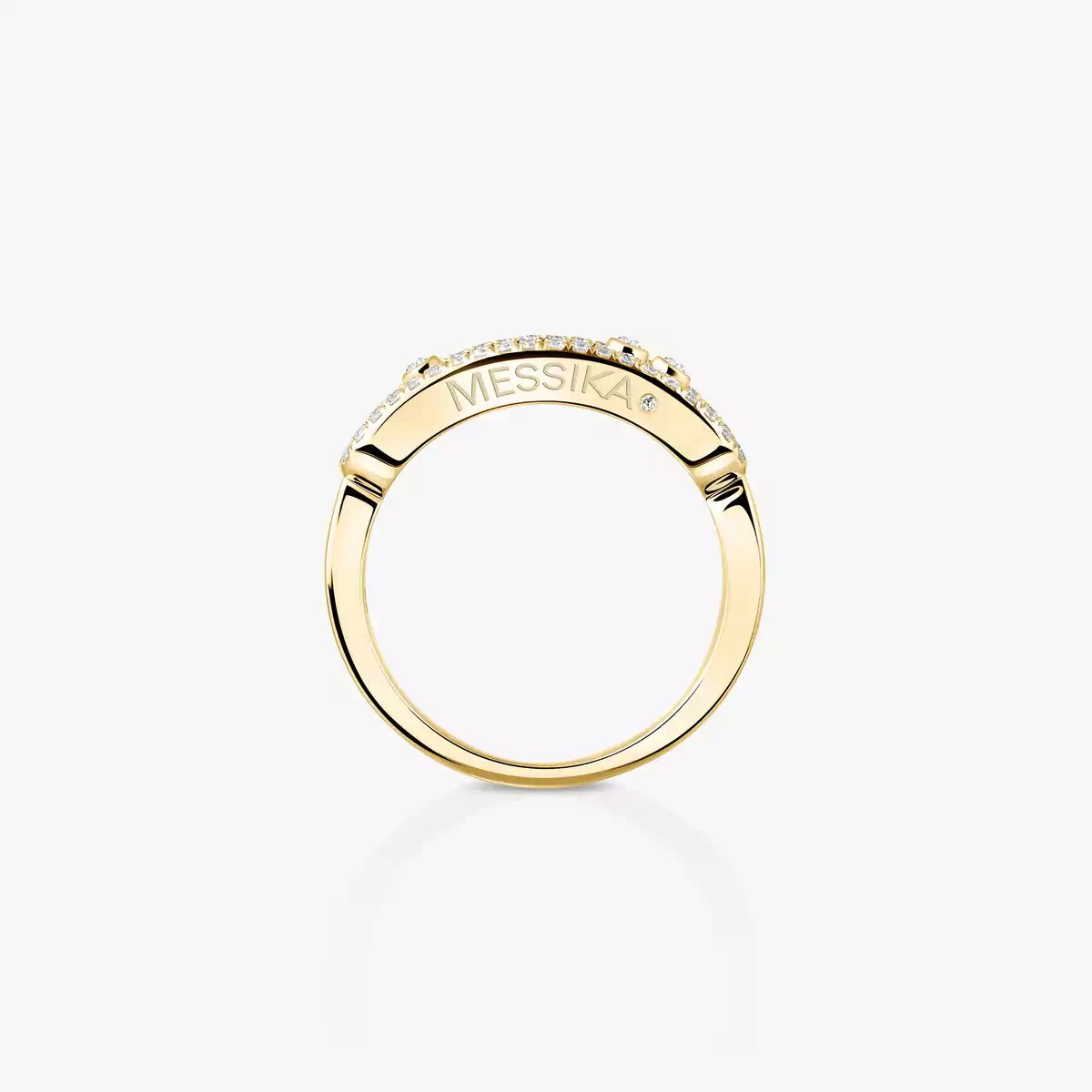 [Renovia Jewelry] Baby Move Gold Diamond Pave_ Ring