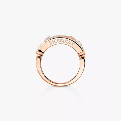 [Renovia Jewelry] Move Gold Diamond Pave_ Ring