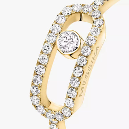 [Renovia Jewelry]Move Uno Diamond Ring in Gold