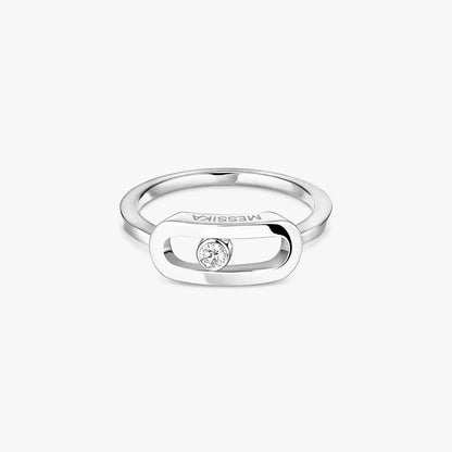 [Renovia Jewelry]Move Uno Diamond Ring in Gold
