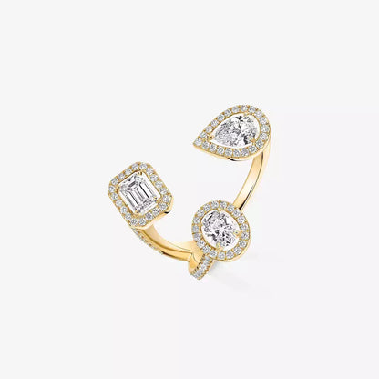 [Renovia Jewelry] Diamond Ring 0,25ct My Twin Trilogy