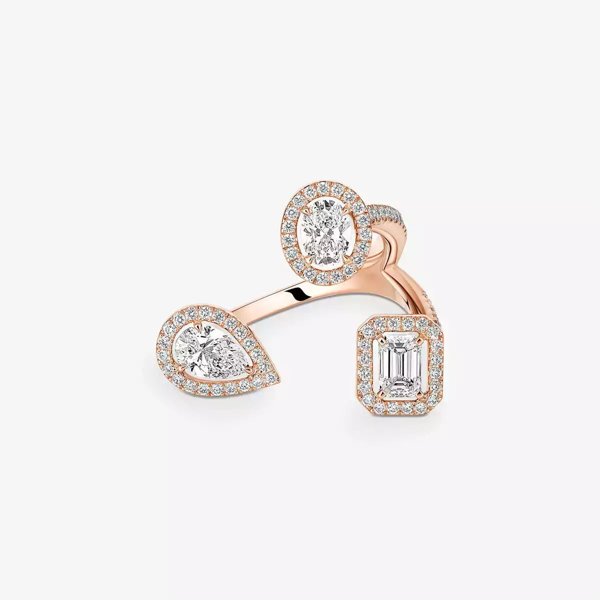[Renovia Jewelry] Diamond Ring 0,25ct My Twin Trilogy