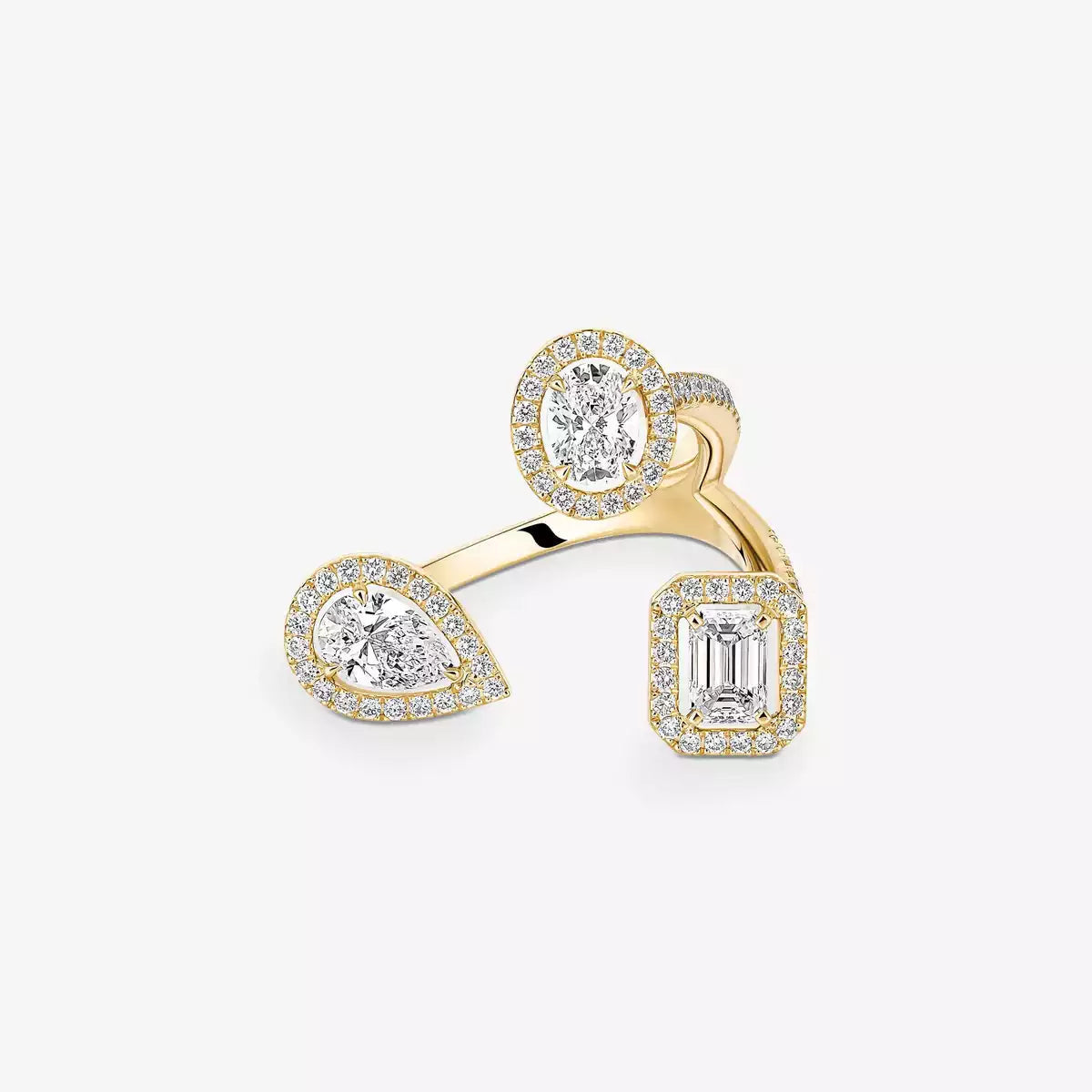 [Renovia Jewelry] Diamond Ring 0,25ct My Twin Trilogy