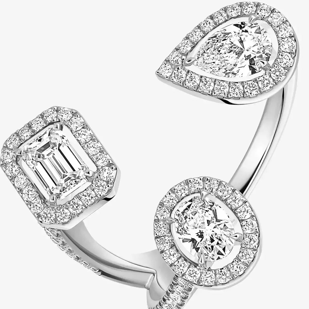 [Renovia Jewelry] Diamond Ring 0,25ct My Twin Trilogy