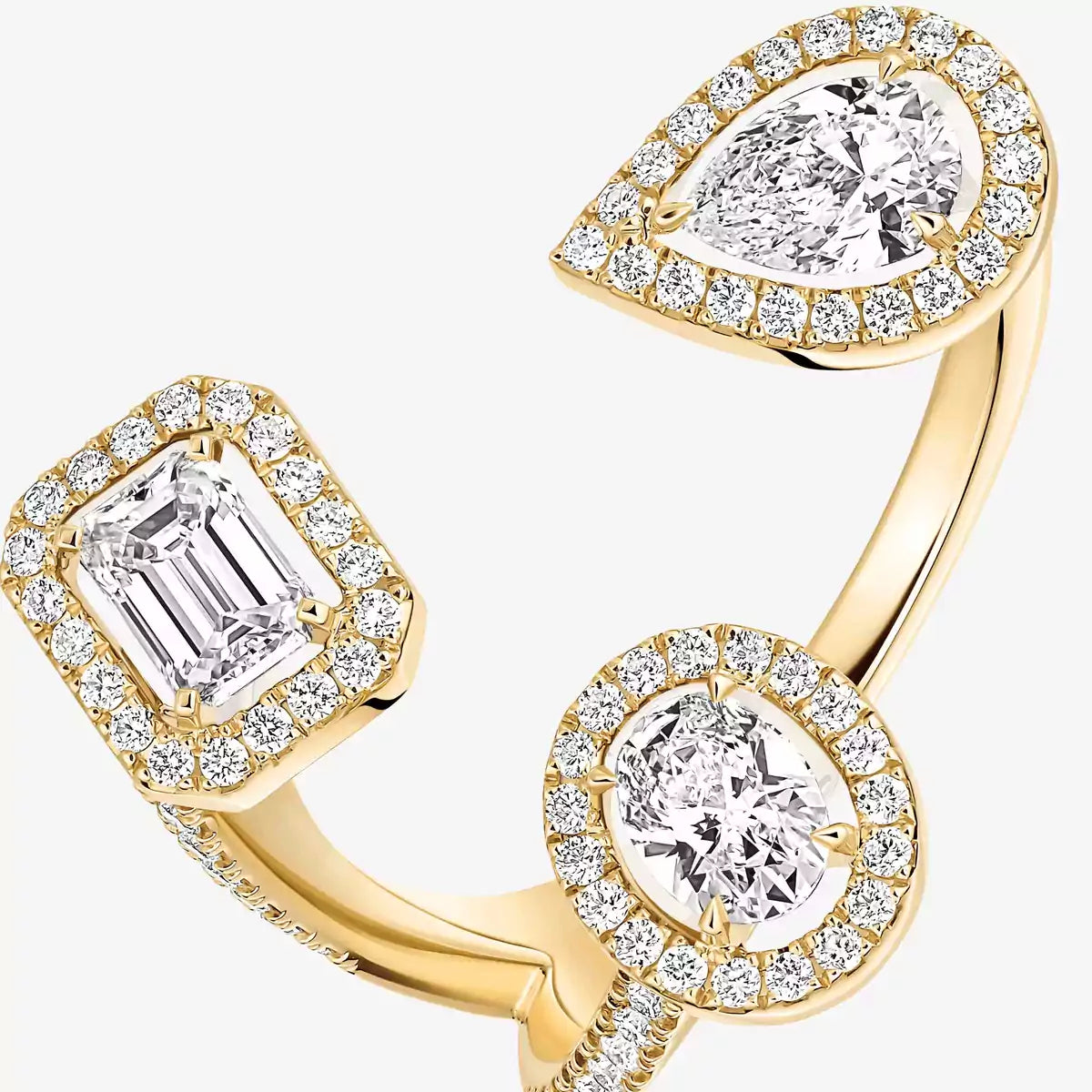 [Renovia Jewelry] Diamond Ring 0,25ct My Twin Trilogy
