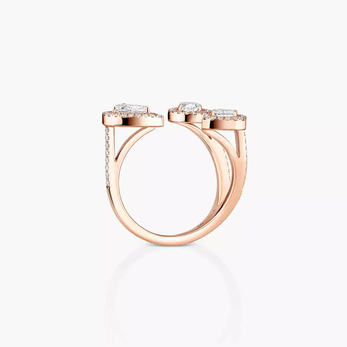 [Renovia Jewelry] Diamond Ring 0,25ct My Twin Trilogy