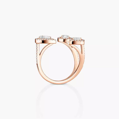 [Renovia Jewelry] Diamond Ring 0,25ct My Twin Trilogy