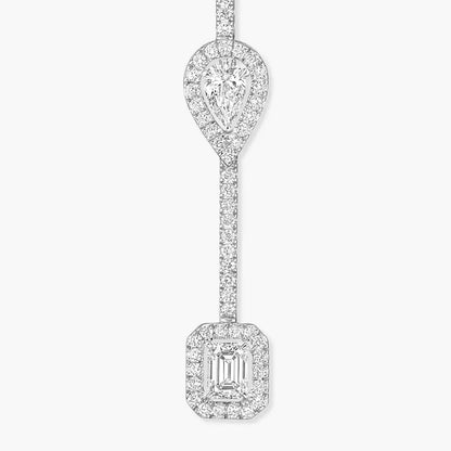 [Renovia Jewelry]Diamond Drop Earrings My Twin