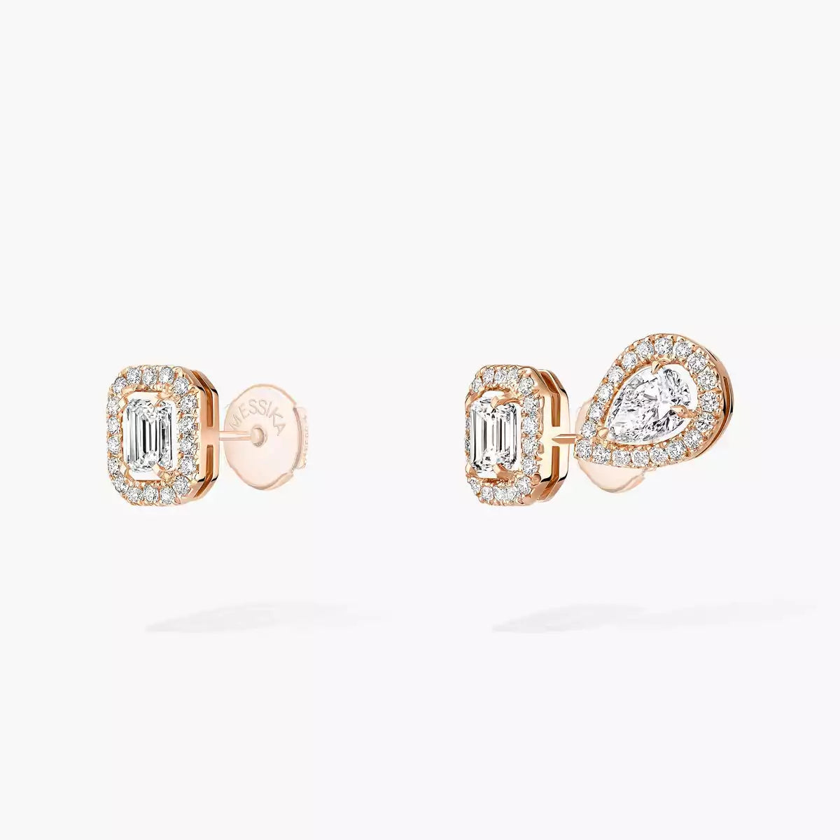 [Renovia Jewelry]Diamond Earrings 0,10ct My Twin 1+2