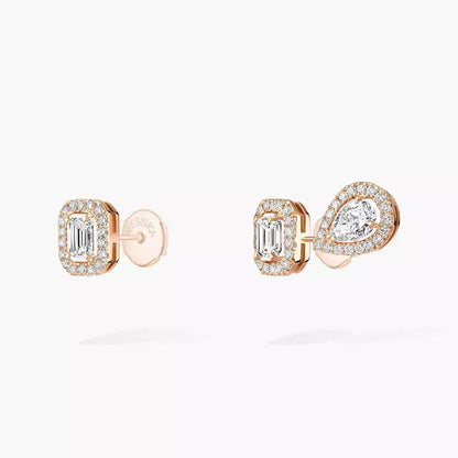 [Renovia Jewelry]Diamond Earrings 0,10ct My Twin 1+2