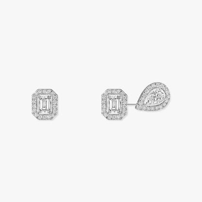 [Renovia Jewelry]Diamond Earrings 0,10ct My Twin 1+2