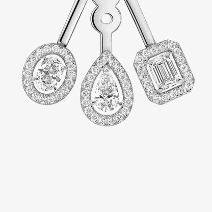 [Renovia Jewelry] My Twin Trio  Diamond Earrings