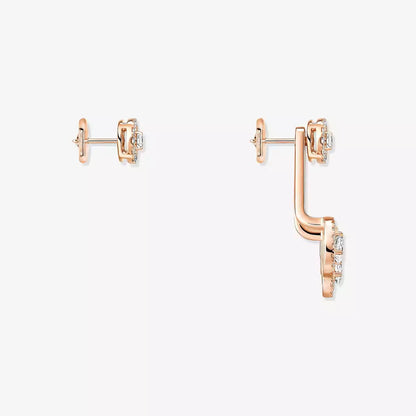 [Renovia Jewelry] My Twin Trio  Diamond Earrings