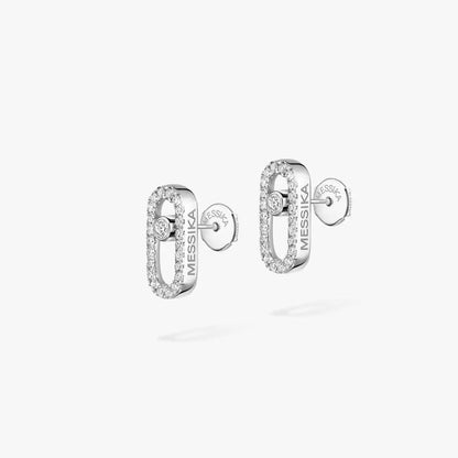 [Renovia Jewelry]Move Uno Diamond Earrings