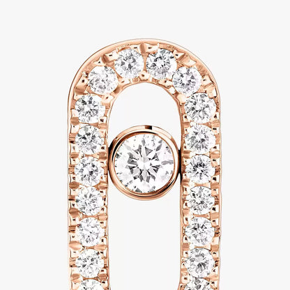 [Renovia Jewelry]Move Uno Diamond Earrings