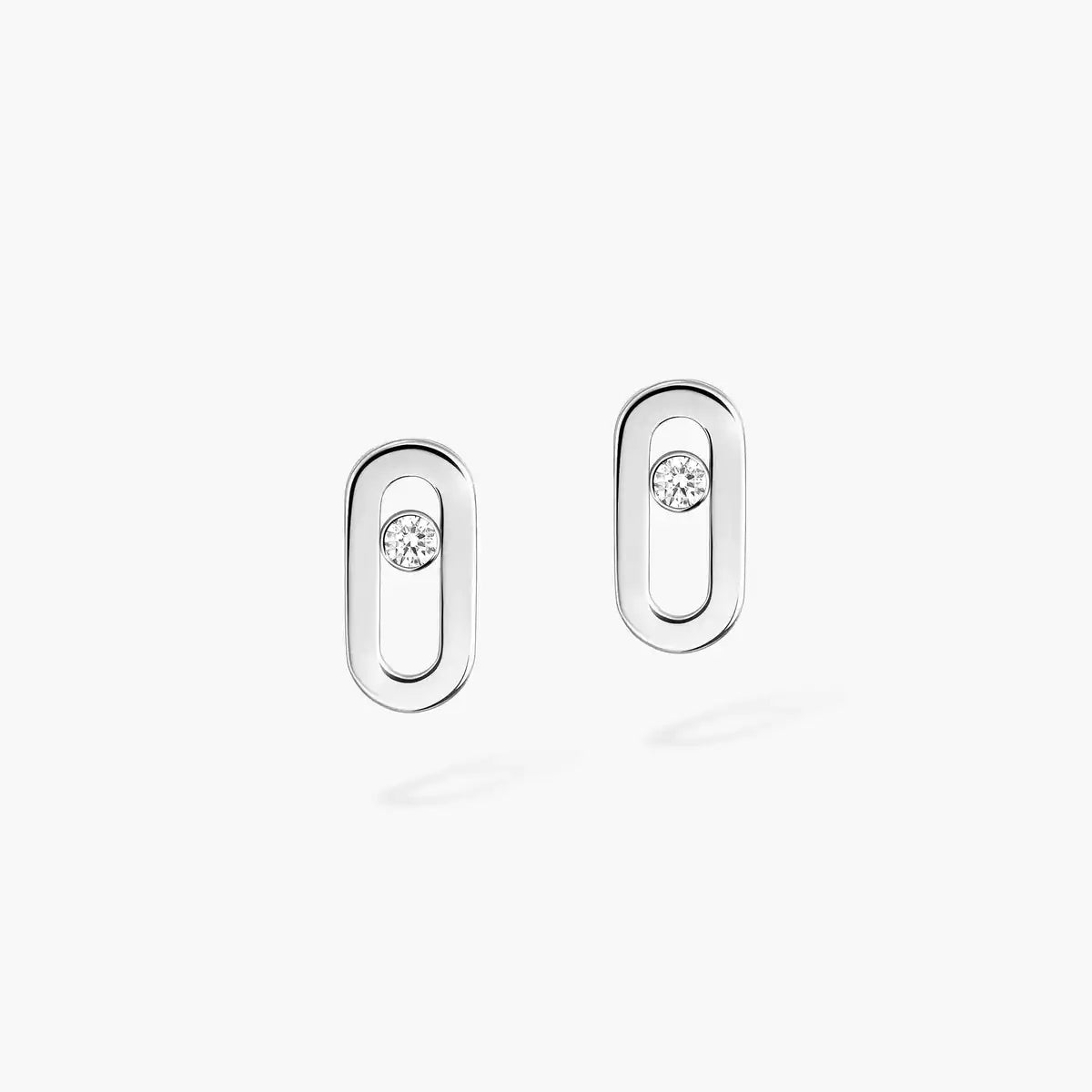 [Renovia Jewelry]Move Uno Diamond Stud Earrings
