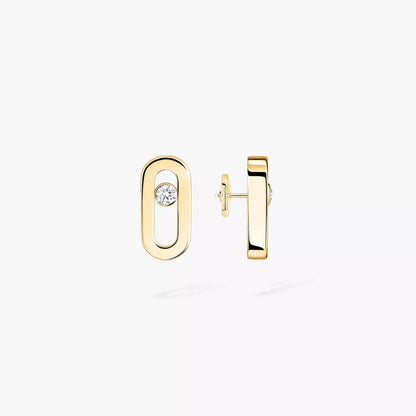 [Renovia Jewelry]Move Uno Diamond Stud Earrings