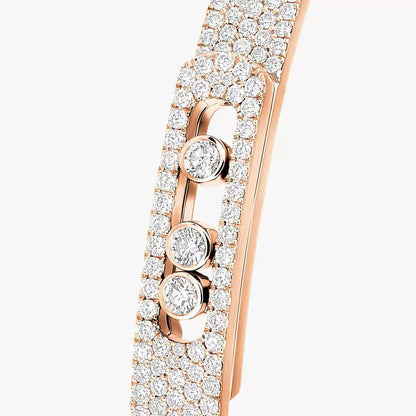 [Renovia Jewelry]Move Noa Full Pavé Diamond Bangle Bracelet