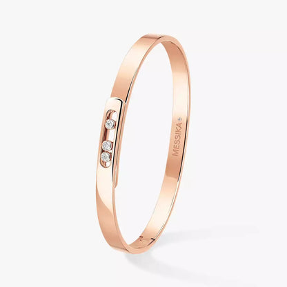 [Renovia Jewelry]Move Noa Diamond Bangle Bracelet