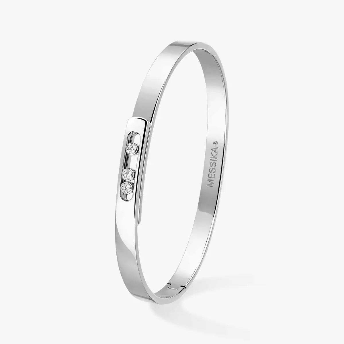 [Renovia Jewelry]Move Noa Diamond Bangle Bracelet