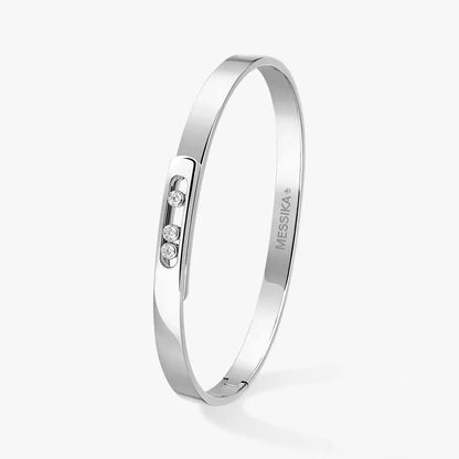 [Renovia Jewelry]Move Noa Diamond Bangle Bracelet
