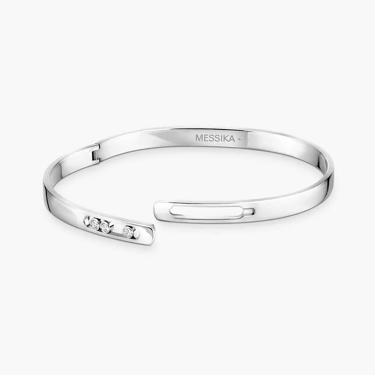 [Renovia Jewelry]Move Noa Diamond Bangle Bracelet
