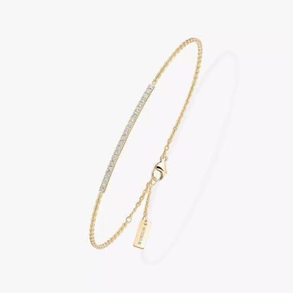 [Renovia Jewelry]Diamond Thin Bangle 0.15ct My Twin Toi & Moi