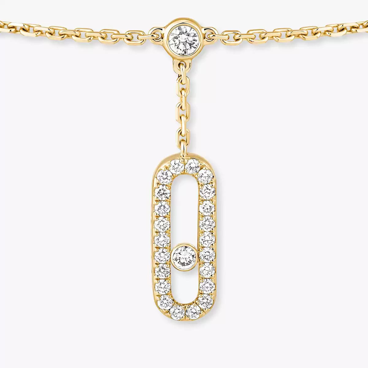 [Renovia Jewelry] Move Uno pavé ankle bracelet