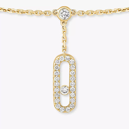 [Renovia Jewelry] Move Uno pavé ankle bracelet