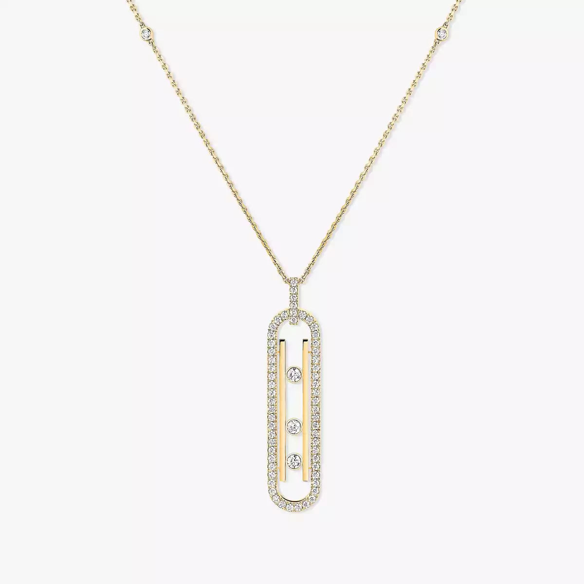 [Renovia Jewelry]Diamond Necklace Move 10Th