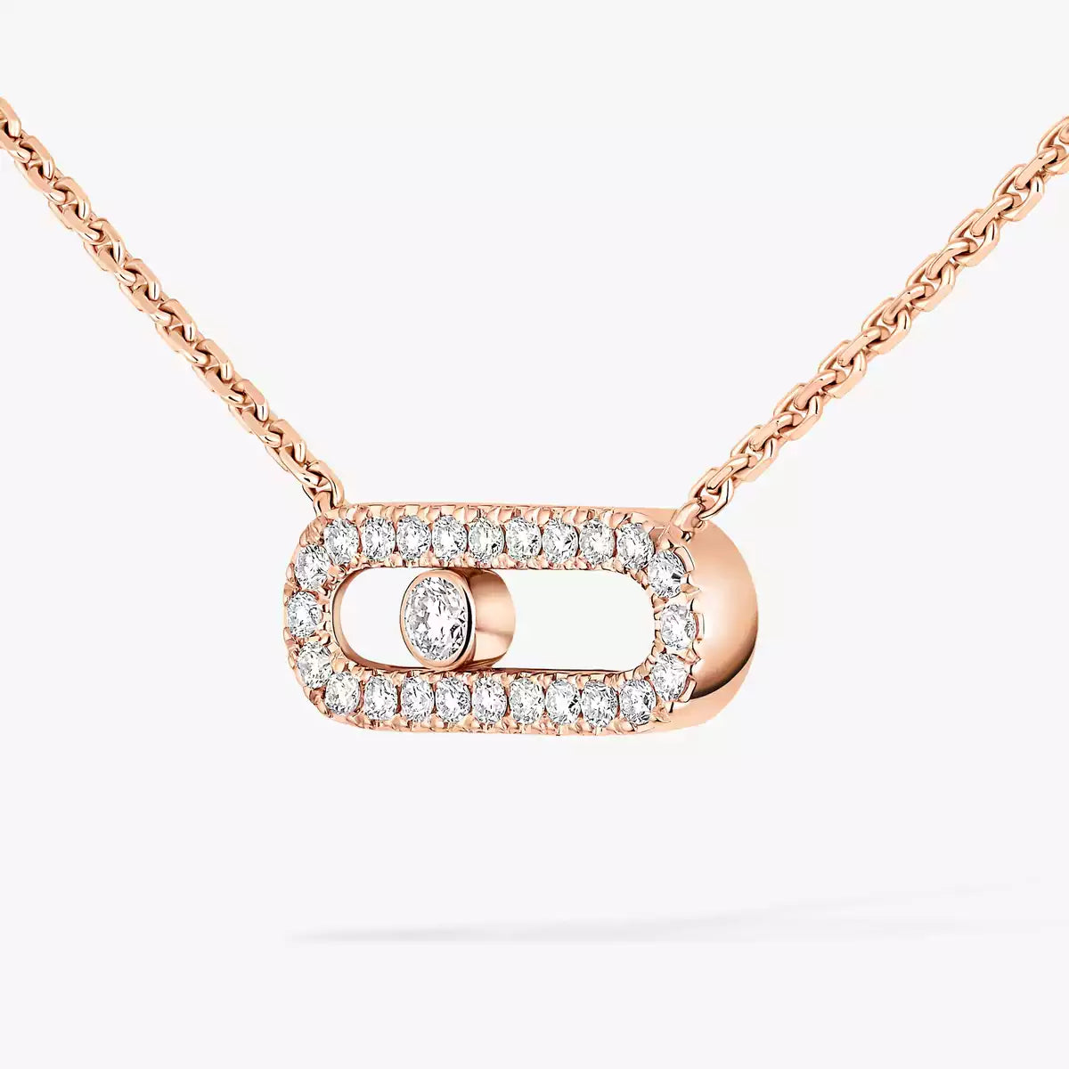 [Renovia Jewelry]Diamond Necklace Move Uno